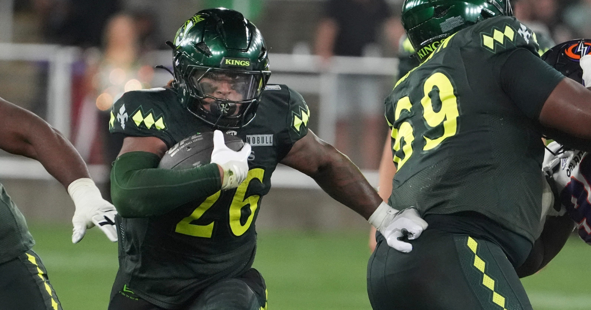 Louisville Kings RB Benny Snell, via Scott Utterback:Courier Journal : USA TODAY NETWORK via Imagn Images