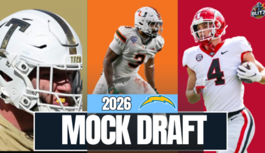 Los Angeles Chargers Mock Draft For 2026