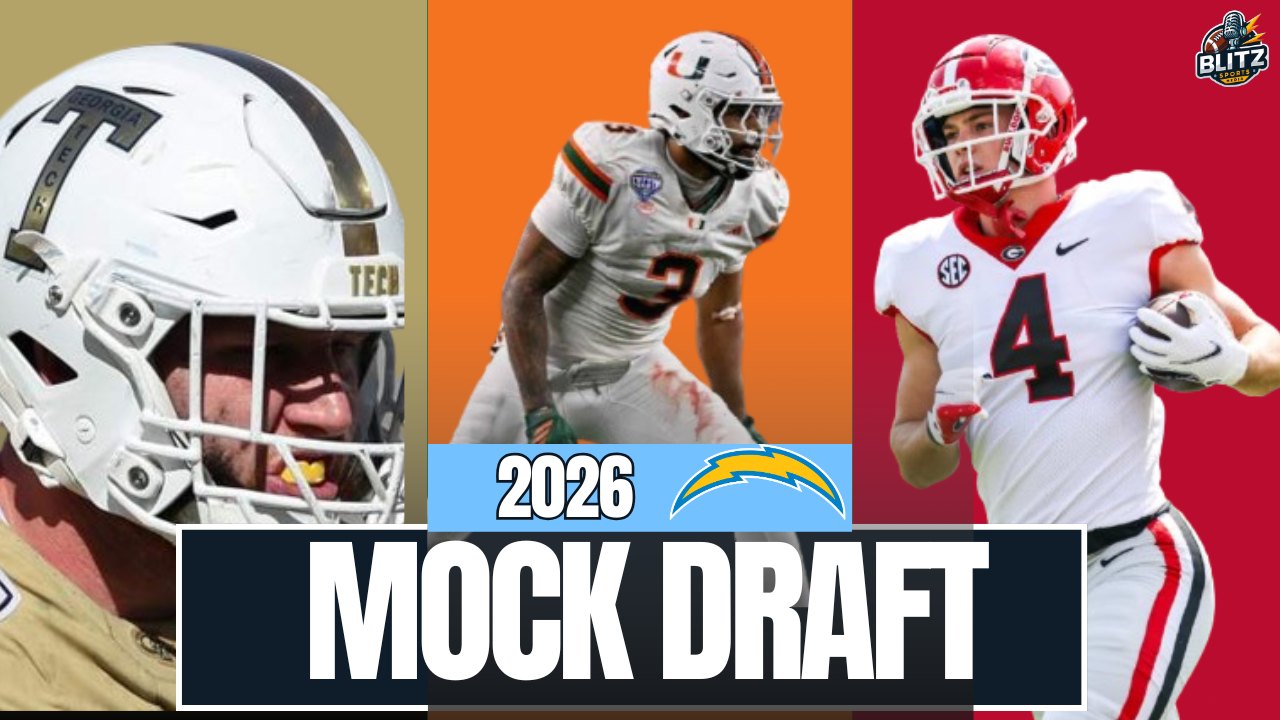Los Angeles Chargers Mock Draft For 2026