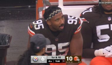 Browns Beat Writers Not Buying Team's Narrative About Myles Garrett Trade Interest