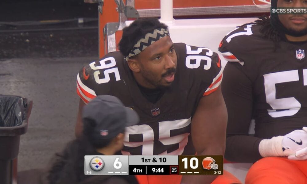 Browns Beat Writers Not Buying Team's Narrative About Myles Garrett Trade Interest