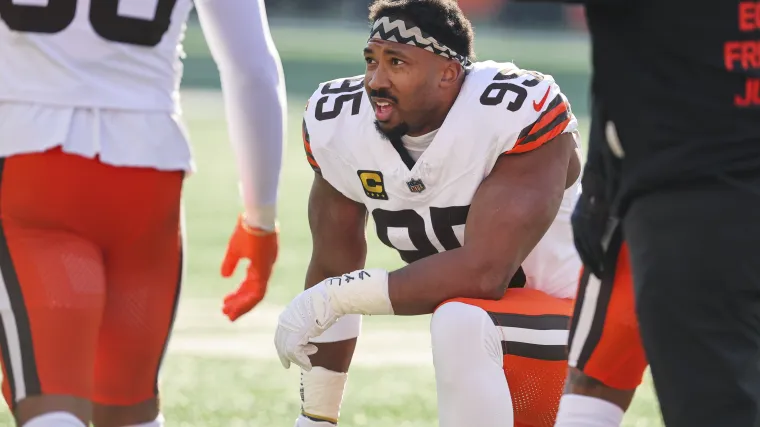 Browns' Myles Garrett linked to blockbuster Eagles move image