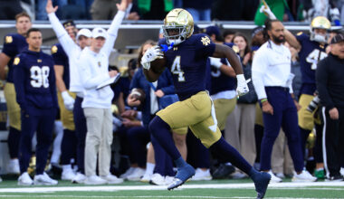 Notre Dame Jeremiyah Love Seattle Seahawks draft targets 2026...