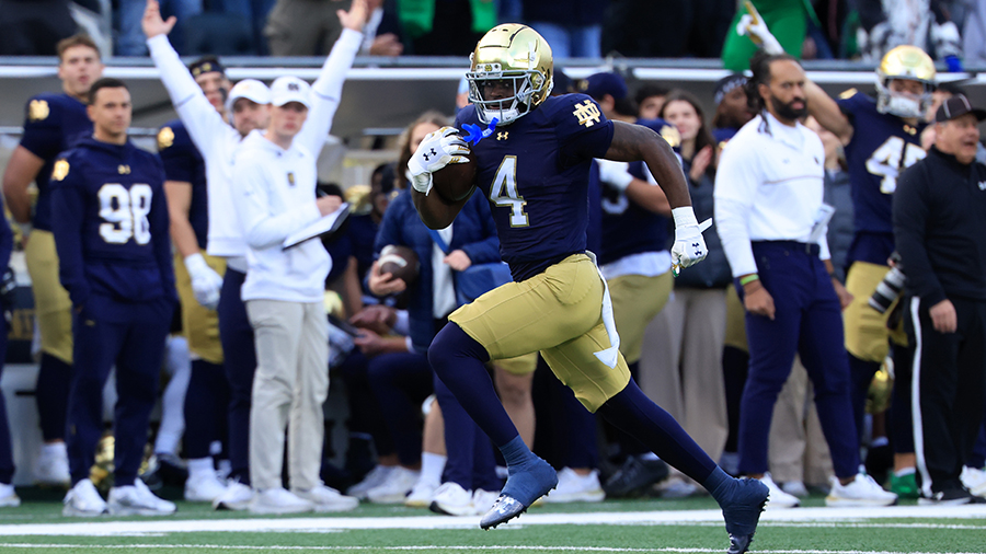 Notre Dame Jeremiyah Love Seattle Seahawks draft targets 2026...