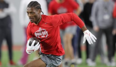 New Carnell Tate, Jordyn Tyson Rumors on Landing Spots and Teams' Rankings Ahead of NFL Draft 2026