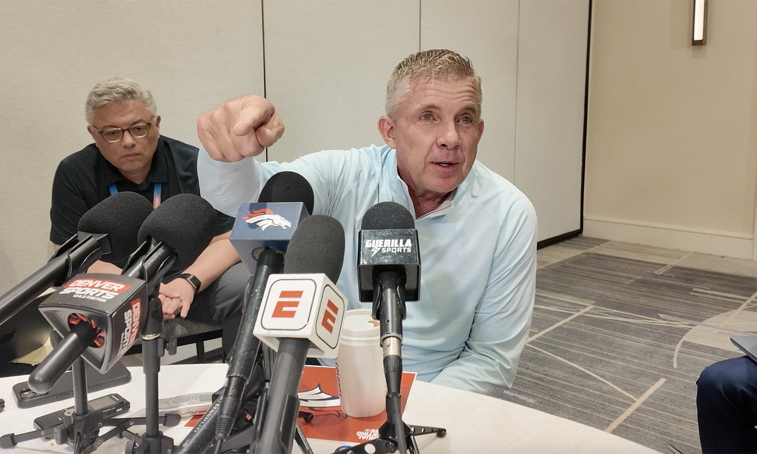 Broncos coach Sean Payton had a message he wanted to get across at the NFL Annual Meeting – Denver Sports