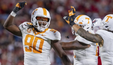 Bailey spent his entire six-year college career in Knoxville, appearing in 55 games with 25 starts.