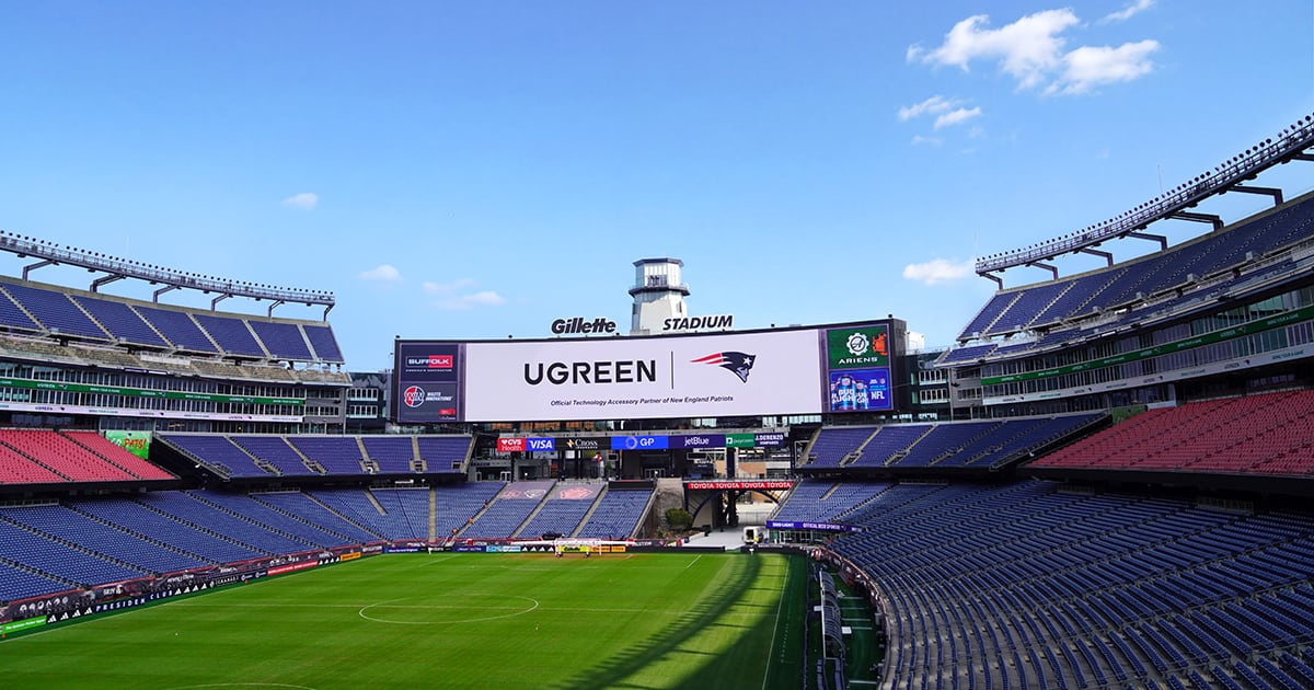 New England Patriots sign Ugreen in growing tech accessory category