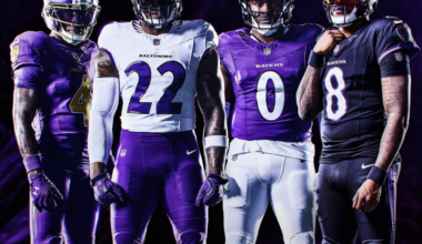 Unveiling our deep thoughts on 'Next Flight' jerseys and new Baltimore Ravens brand markings