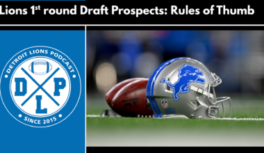 Lions 1st-round draft prospects: Rules of Thumb