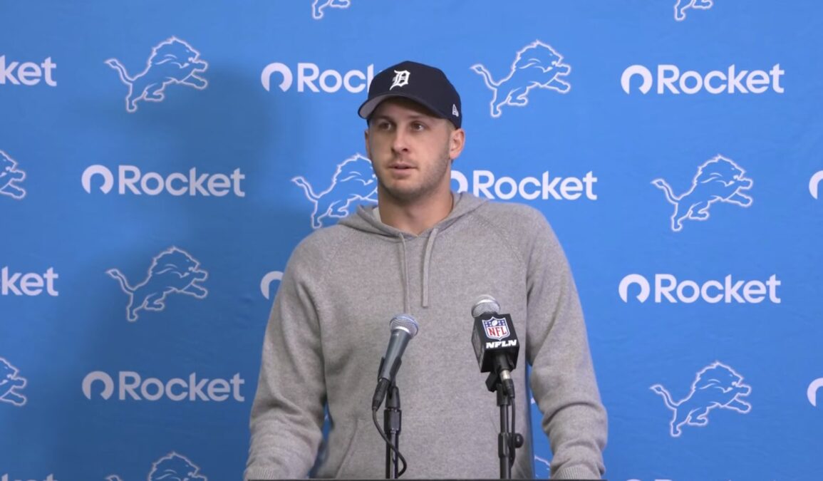Jared Goff postgame quotes Lions vs Vikings Jared Goff Week 18 Meaningless Game  Jared Goff Drew Petzing Jared Goff Lions offensive line 2026