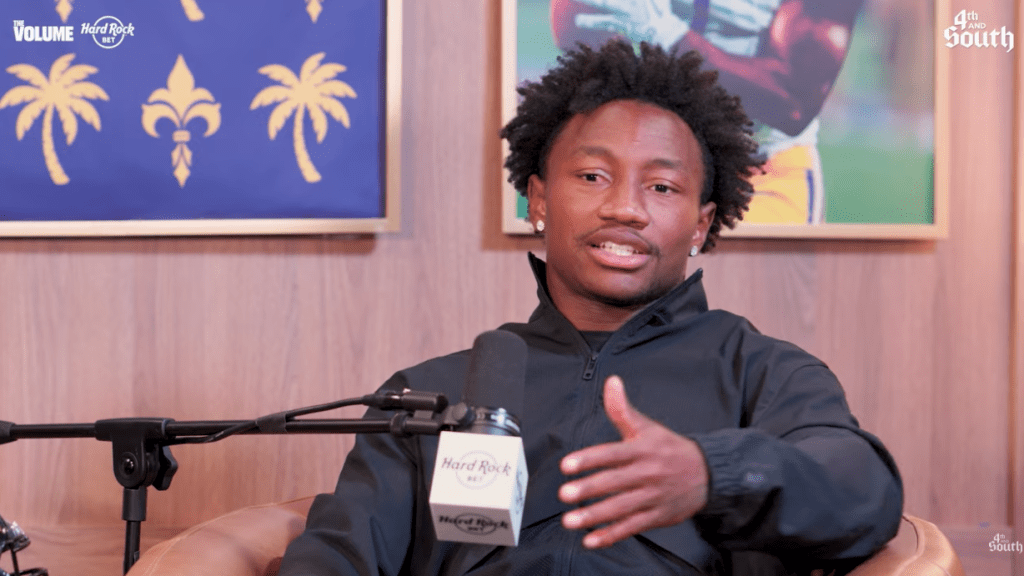 Zay Flowers on the '4th and South podcast'