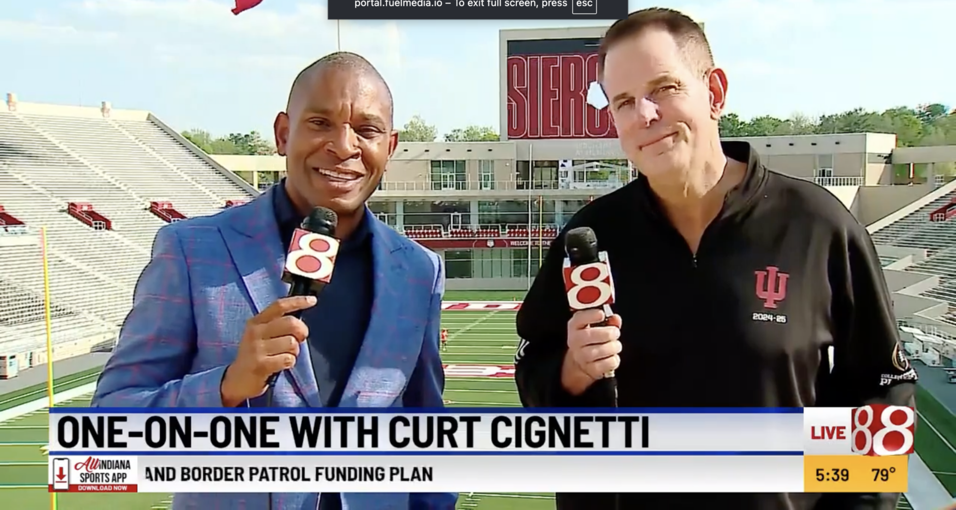 Watch: One-on-one with IU football head coach Curt Cignetti - Indianapolis News | Indiana Weather | Indiana Traffic