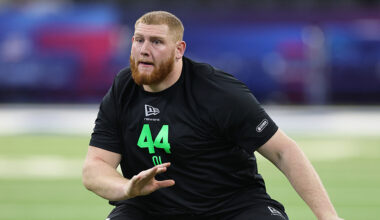 Seattle Seahawks 2026 NFL Draft targets Georgia Tech guard Keylan Rutledge combine...