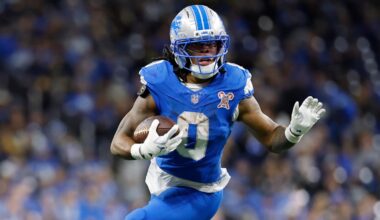 Jahmyr Gibbs Wishes WWE's Randy Orton Happy Birthday in Response to Lions' DM on Final Four