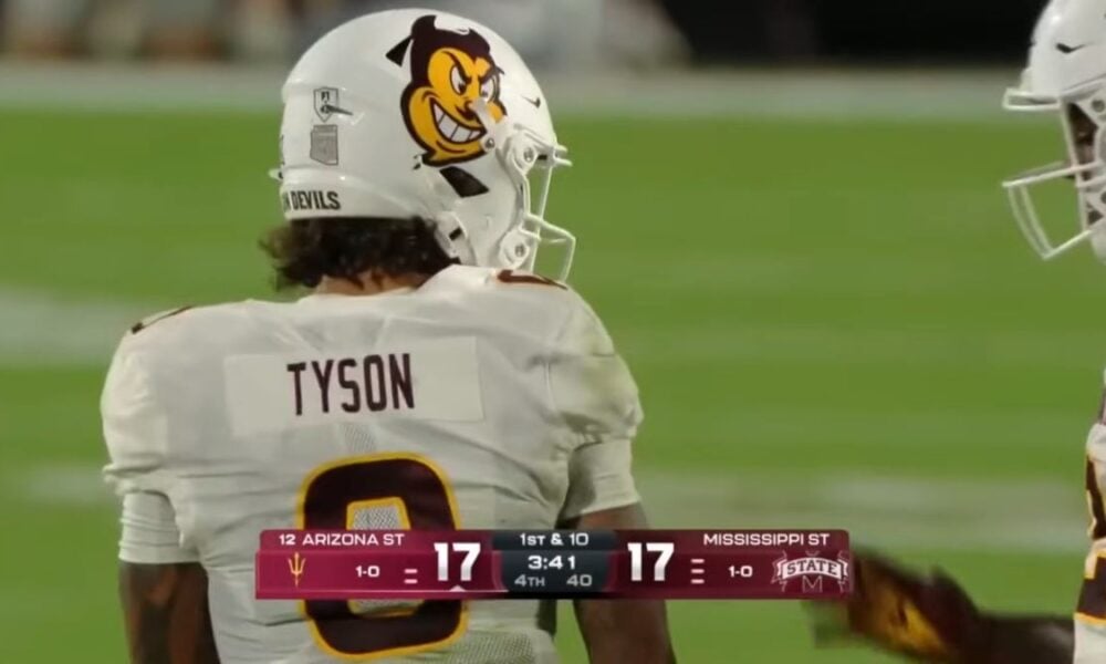 Arizona State WR Jordyn Tyson 'Trending In The Wrong Direction' Ahead Of NFL Draft, Analyst Says
