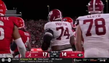 Analyst Loves OT Kadyn Proctor As 'Good Fit' For Steelers In Round One: 'Can Start Out At Left Guard'