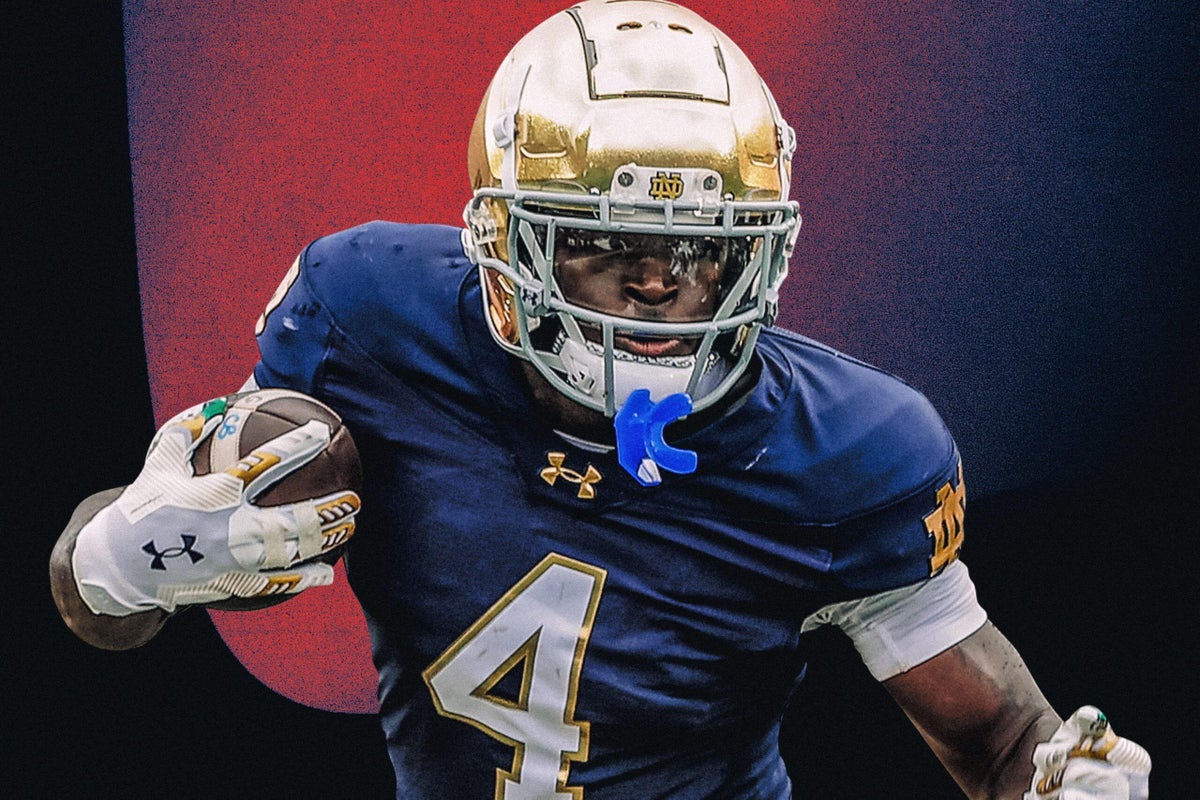 I coached Jeremiyah Love in college. This one run is what makes him special