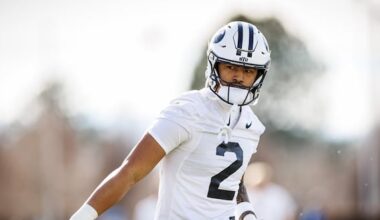 New BYU tight end Roger Saleapaga 'excited to be back home' – Deseret News