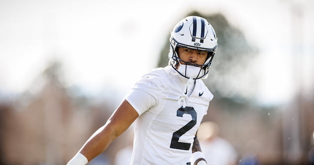 New BYU tight end Roger Saleapaga 'excited to be back home' – Deseret News