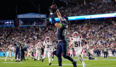 Seattle Seahawks AJ Barner Super Bowl NFL Draft day 3...