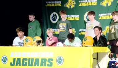 Ashwaubenon High School football team hosts Draft Night for incoming freshmen