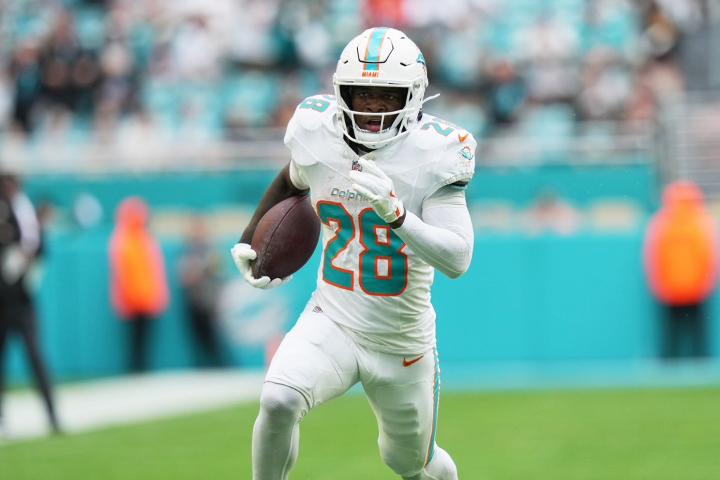 Miami Dolphins roster breakdown: Running back depth chart