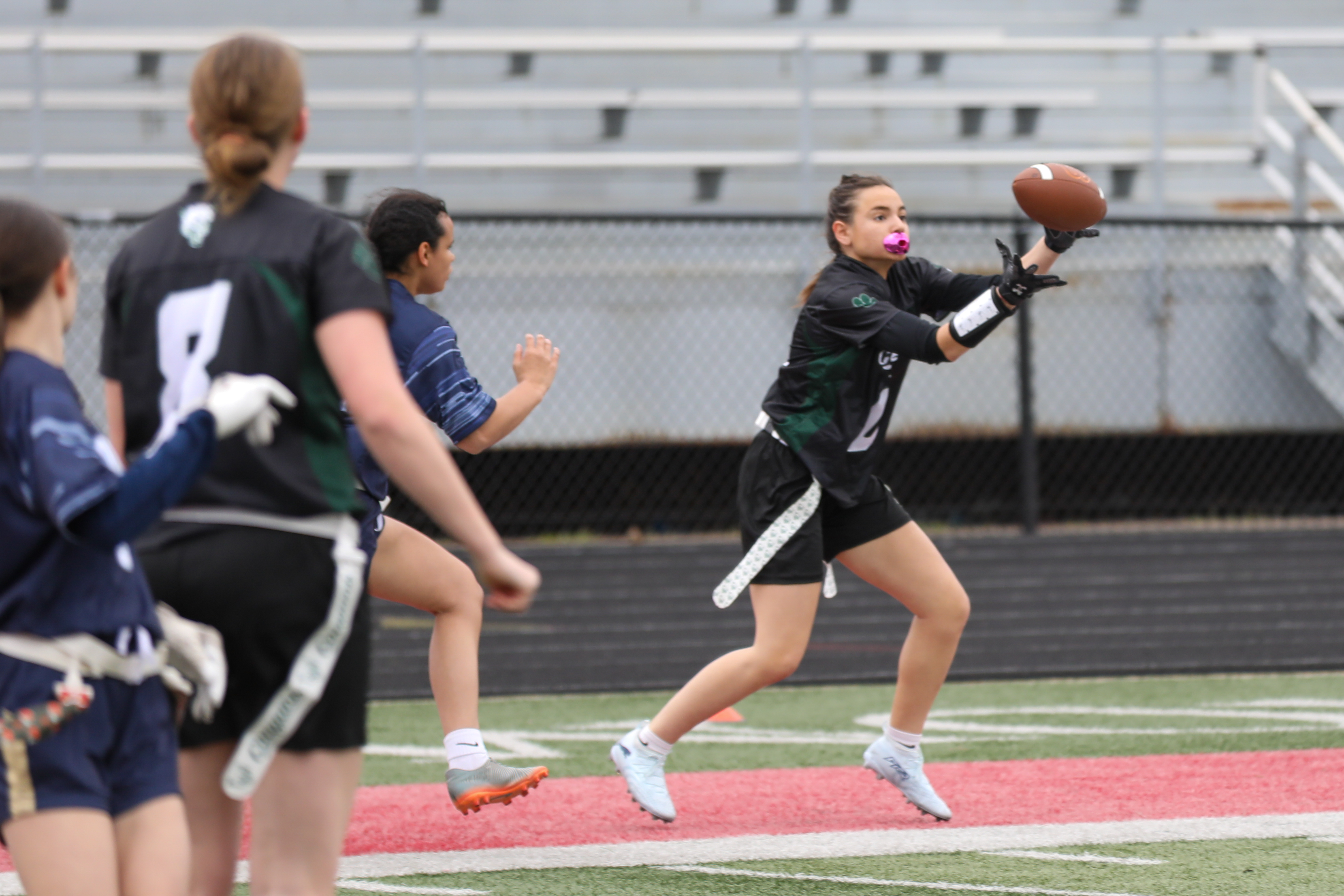 Photos from Lake Catholic vs. Conneaut flag football, April 12,...
