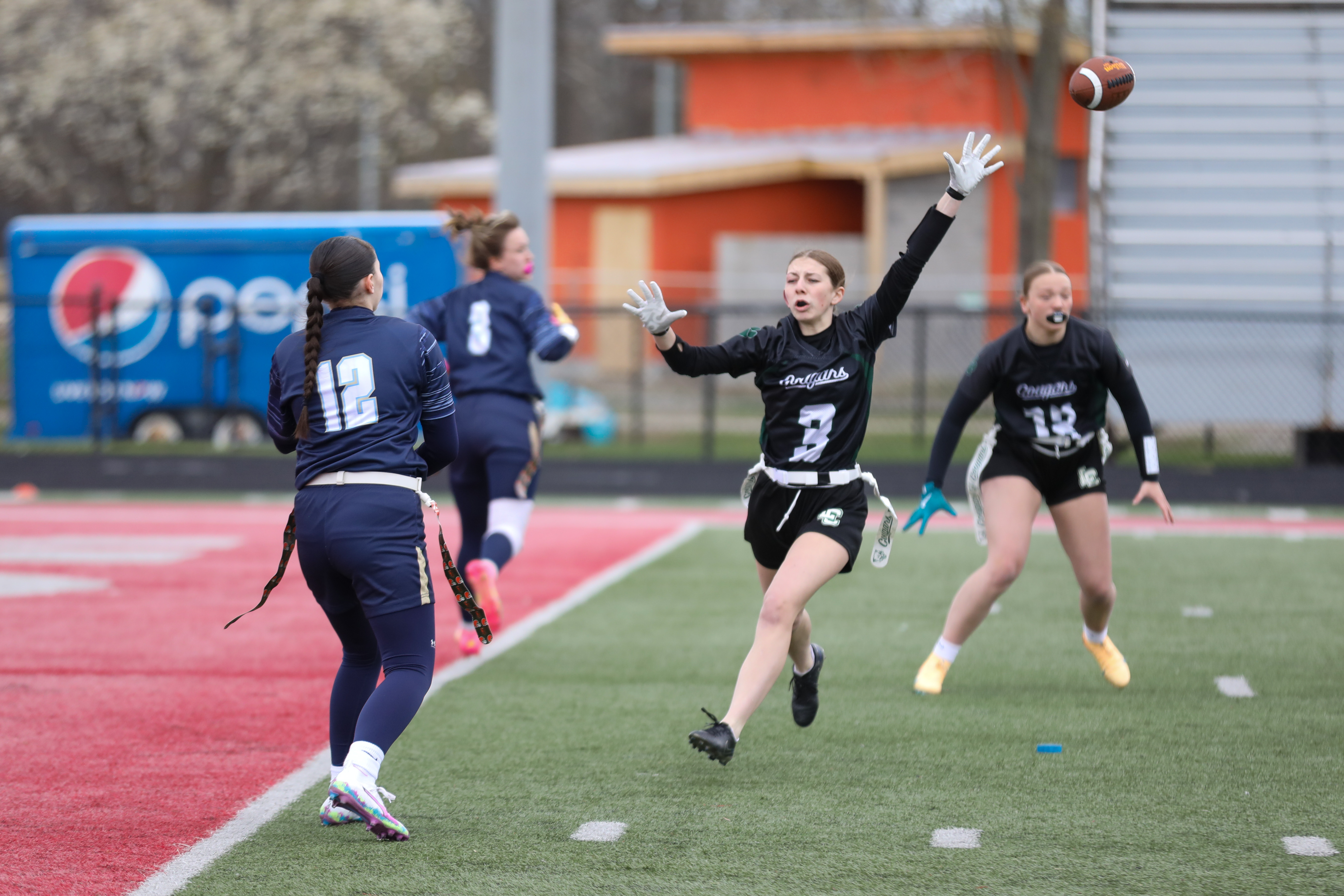 Photos from Lake Catholic vs. Conneaut flag football, April 12,...