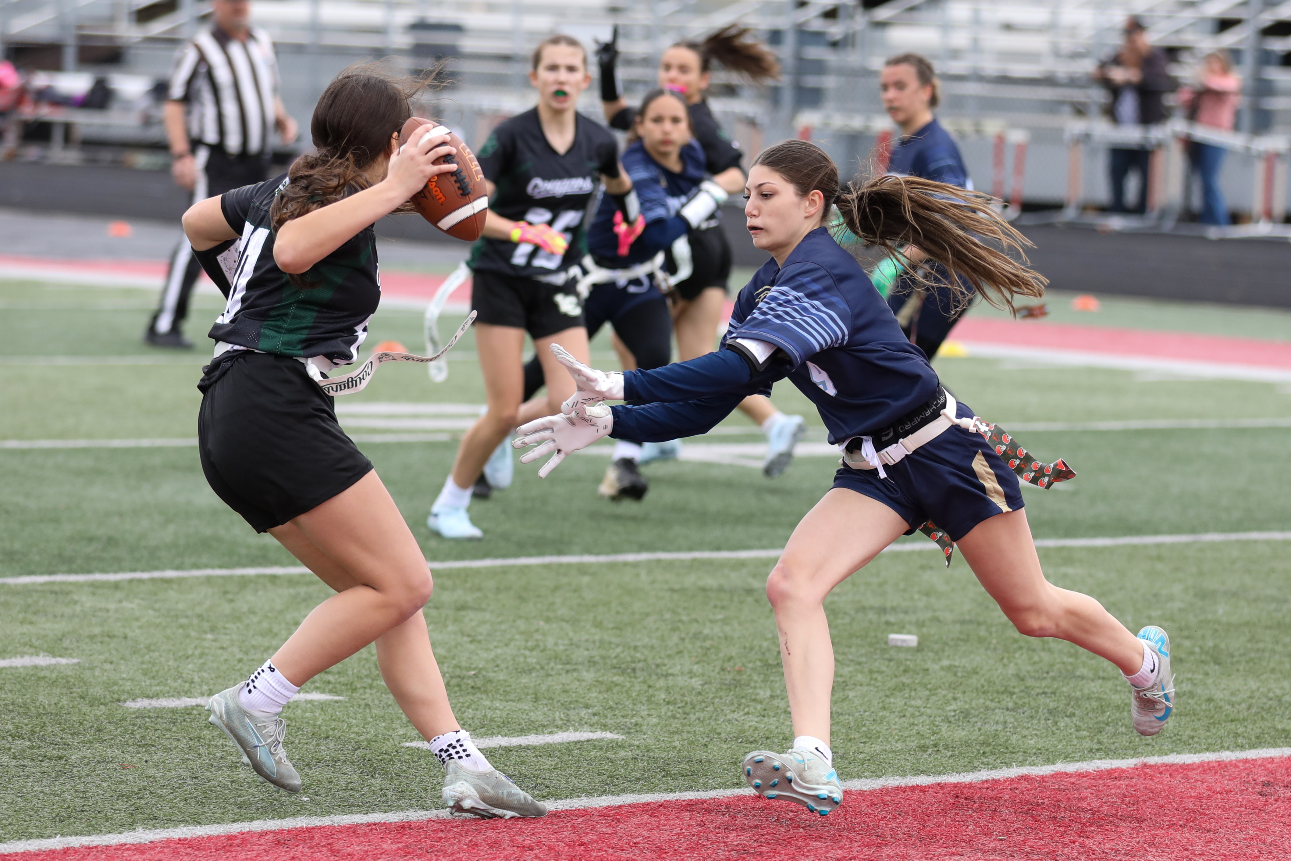 Photos from Lake Catholic vs. Conneaut flag football, April 12,...