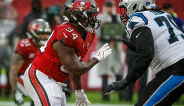 Bucs pick up 5th-year option for defensive tackle Calijah Kancey