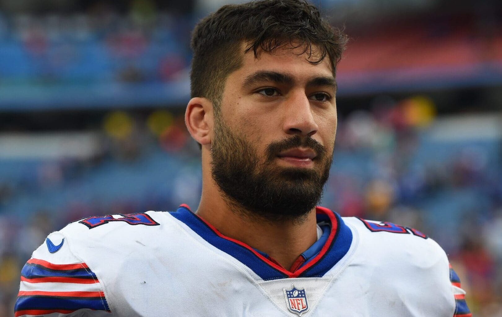 Dolphins Hosted DE A.J. Epenesa For Visit