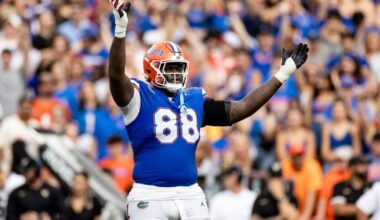 Florida DT Caleb Banks Up To 8 Pre-Draft Visits