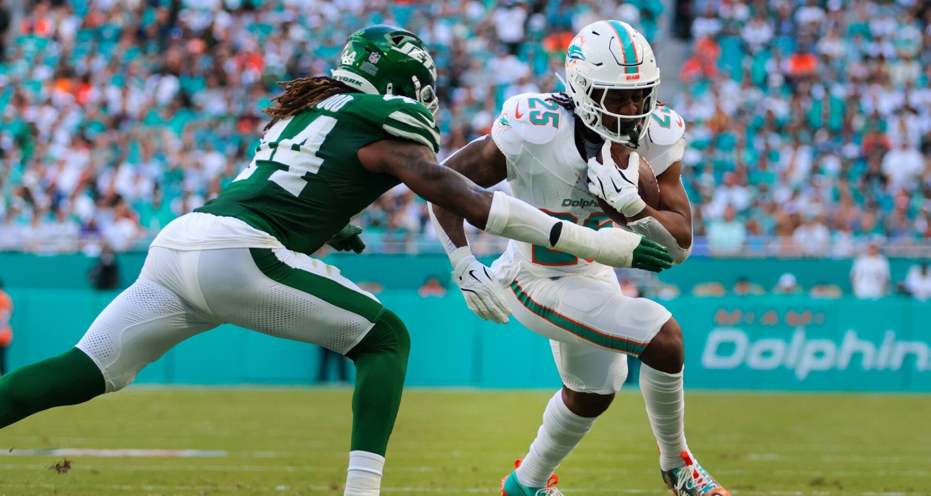 The Miami Dolphins' roster has a possible sleeper to be among the NFL's next veteran players traded
