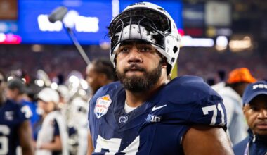 Penn State guard Olaivavega Ioane