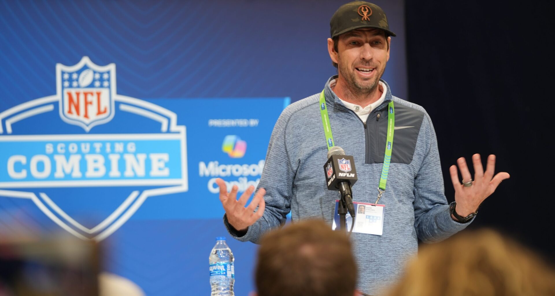 Colts head coach Shane Steichen