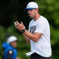 Colts head coach Shane Steichen