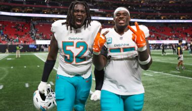 Aaron Brewer chimes in on the state of the center market as possible extension with the Miami Dolphins looms