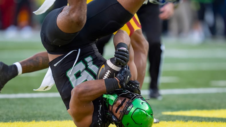 Ducks TE Kenyon Sadiq in 2025