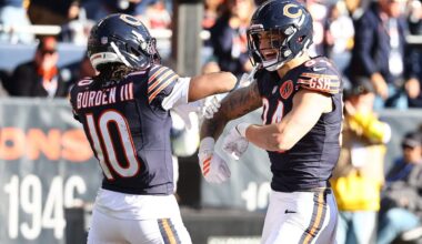 Bears roster tiers: Colston Loveland, Luther Burden join team’s long-term core