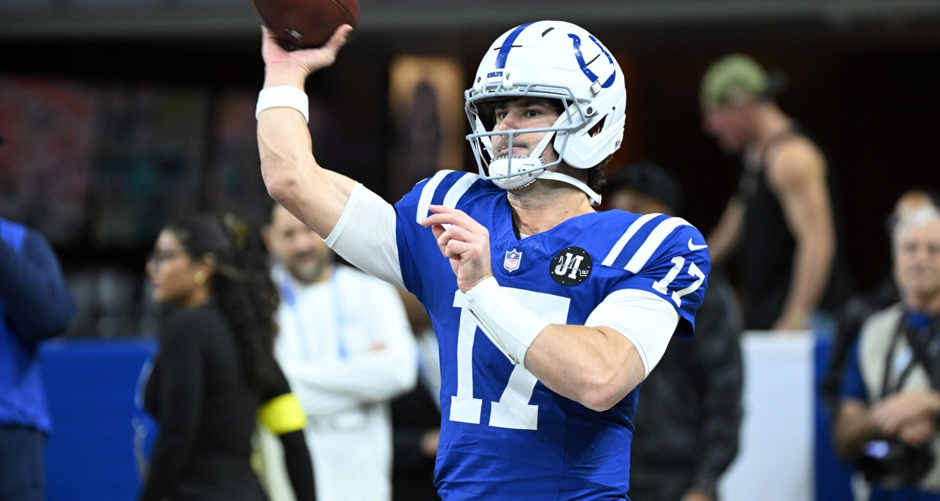 Colts quarterback Daniel Jones