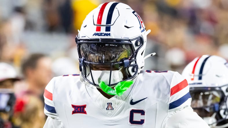 Arizona CB Treydan Stukes in 2025 at Tempe