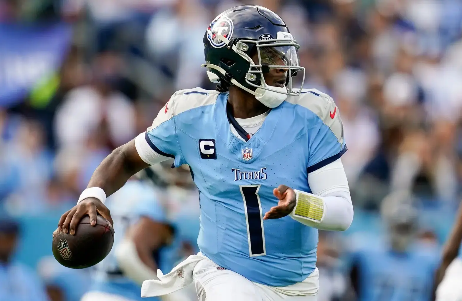 Cam Ward, quarterback, Tennessee Titans