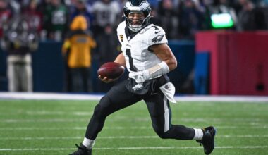 Brand new mock draft simulator boosts both sides of the ball for Jalen Hurts' team