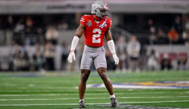 Dallas Cowboys select Ohio State safety Caleb Downs with No. 11 pick in 2026 NFL Draft