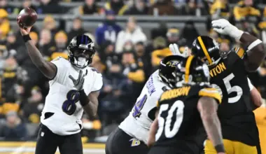 Ravens trade proposal sends two draft picks to Giants for declining $31.3 million LB image