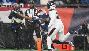 Mike Vrabel addresses Kayshon Boutte's absence from start of offseason program - 98.5 The Sports Hub