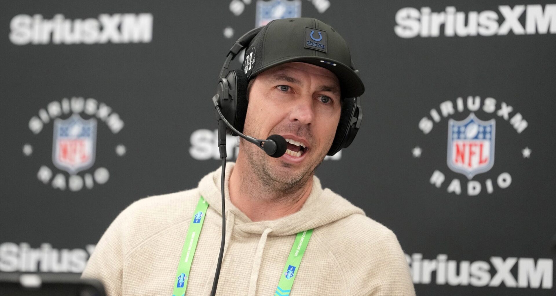 Colts head coach Shane Steichen