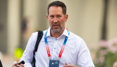 Mar 31, 2026; Phoenix, AZ, USA; Dallas Cowboys head coach Brian Schottenheimer during the 2026 NFL Annual League Meeting at the Arizona Biltmore.