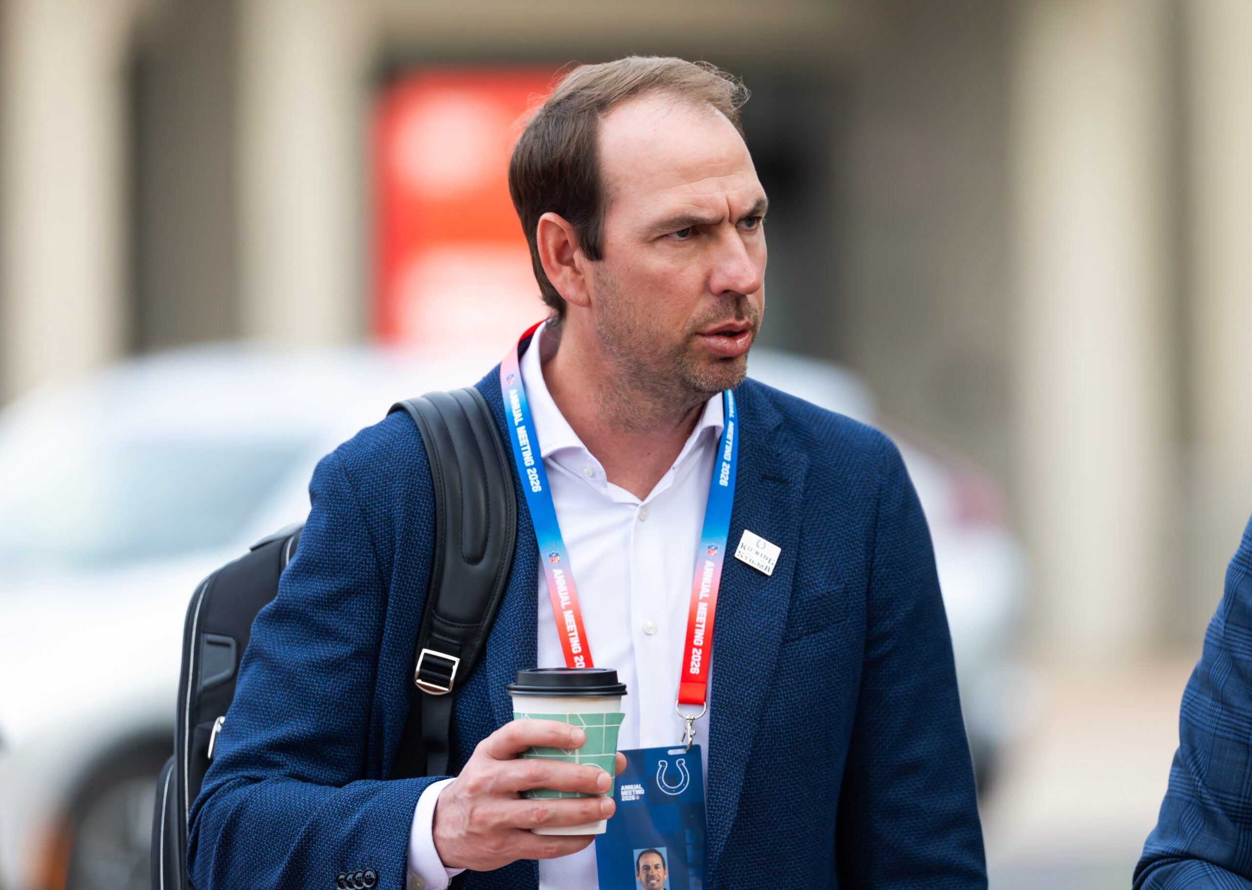 Colts head coach Shane Steichen